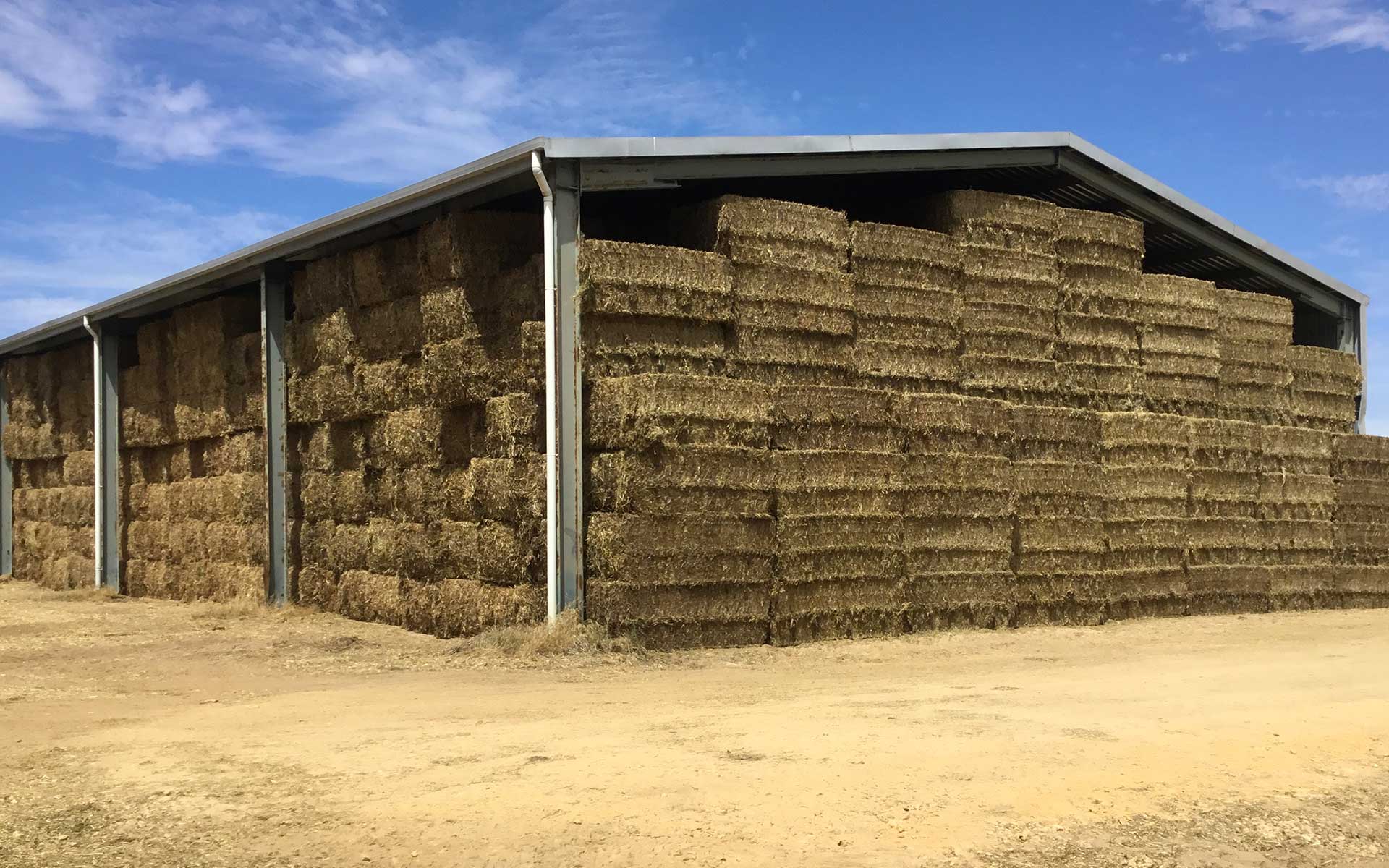 Hay Production, Hawkins Booroopki Farms